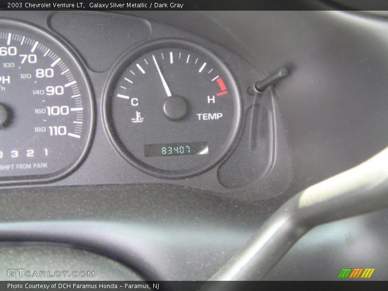 Galaxy Silver Metallic / Dark Gray 2003 Chevrolet Venture LT