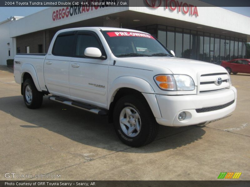 Natural White / Oak 2004 Toyota Tundra Limited Double Cab 4x4