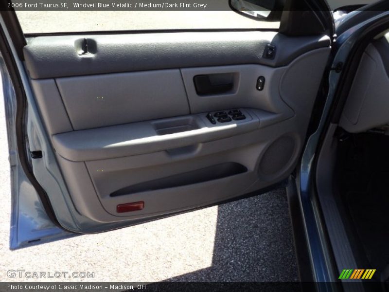 Windveil Blue Metallic / Medium/Dark Flint Grey 2006 Ford Taurus SE