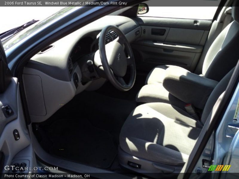 Windveil Blue Metallic / Medium/Dark Flint Grey 2006 Ford Taurus SE