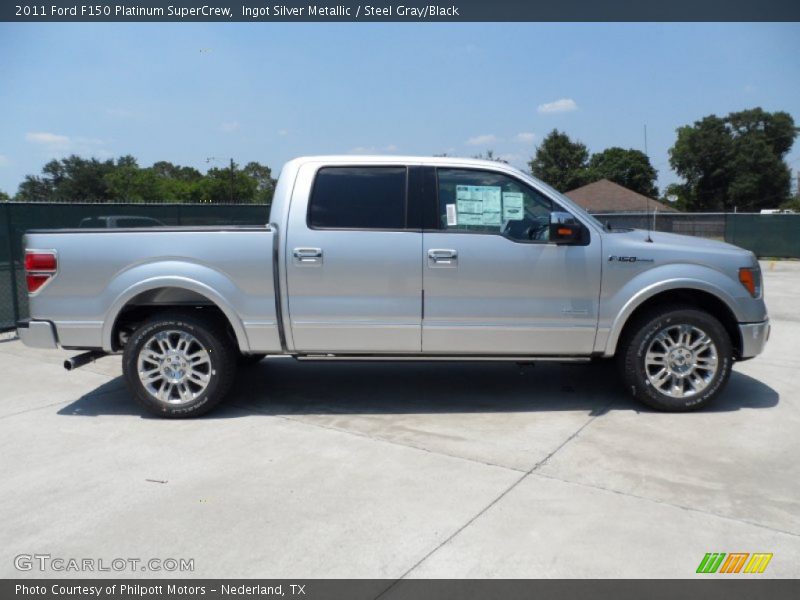  2011 F150 Platinum SuperCrew Ingot Silver Metallic