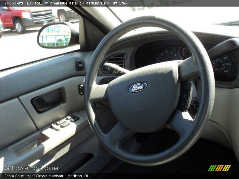 Windveil Blue Metallic / Medium/Dark Flint Grey 2006 Ford Taurus SE
