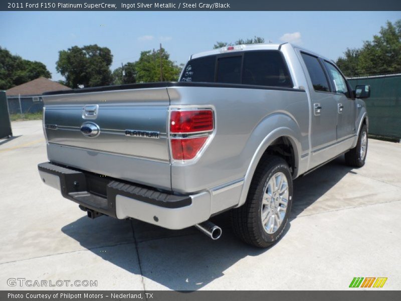  2011 F150 Platinum SuperCrew Ingot Silver Metallic