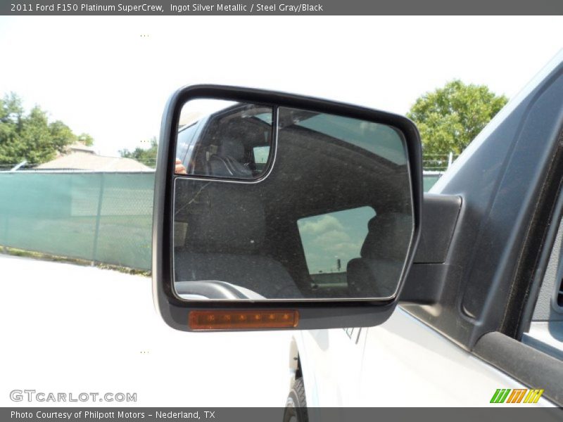 Ingot Silver Metallic / Steel Gray/Black 2011 Ford F150 Platinum SuperCrew