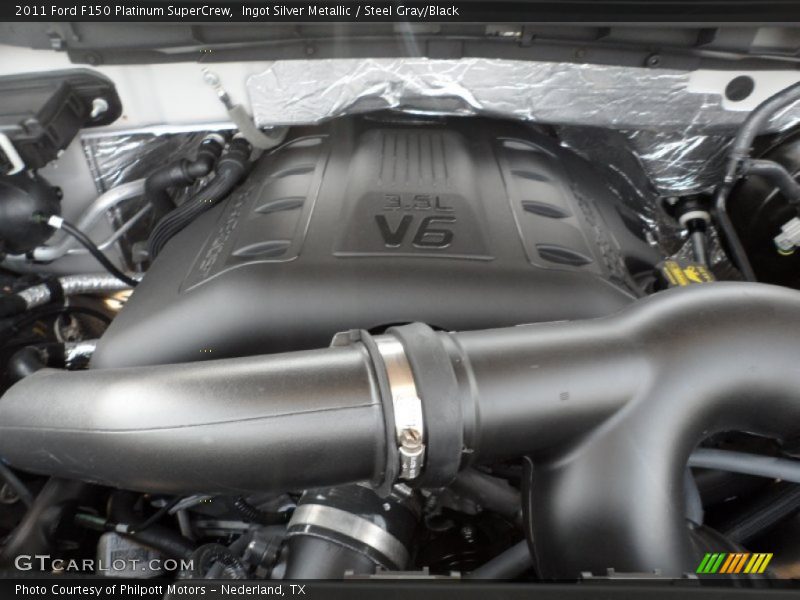  2011 F150 Platinum SuperCrew Engine - 3.5 Liter GTDI EcoBoost Twin-Turbocharged DOHC 24-Valve VVT V6