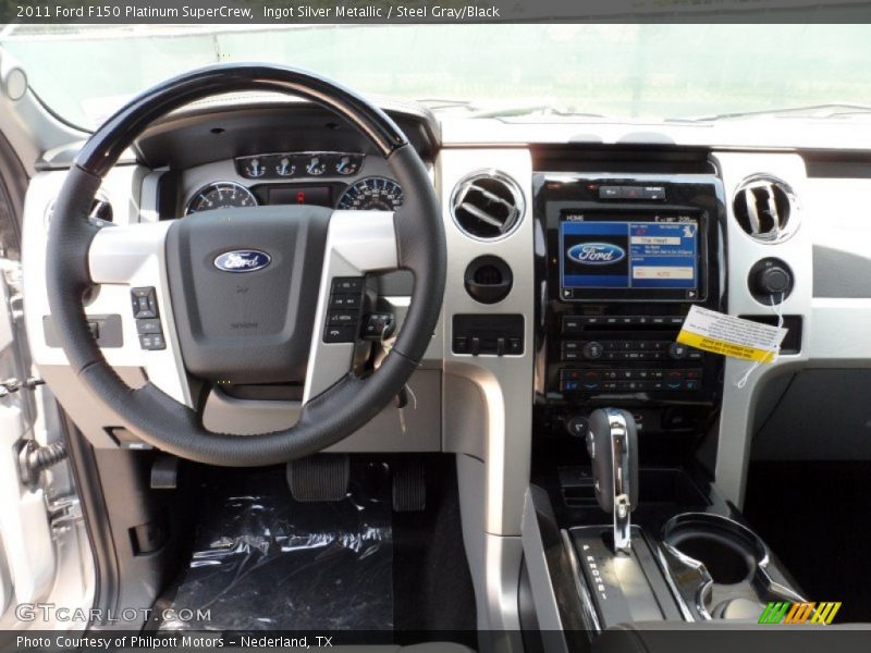 Dashboard of 2011 F150 Platinum SuperCrew