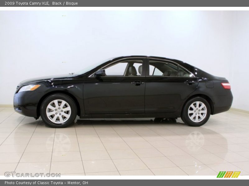 Black / Bisque 2009 Toyota Camry XLE