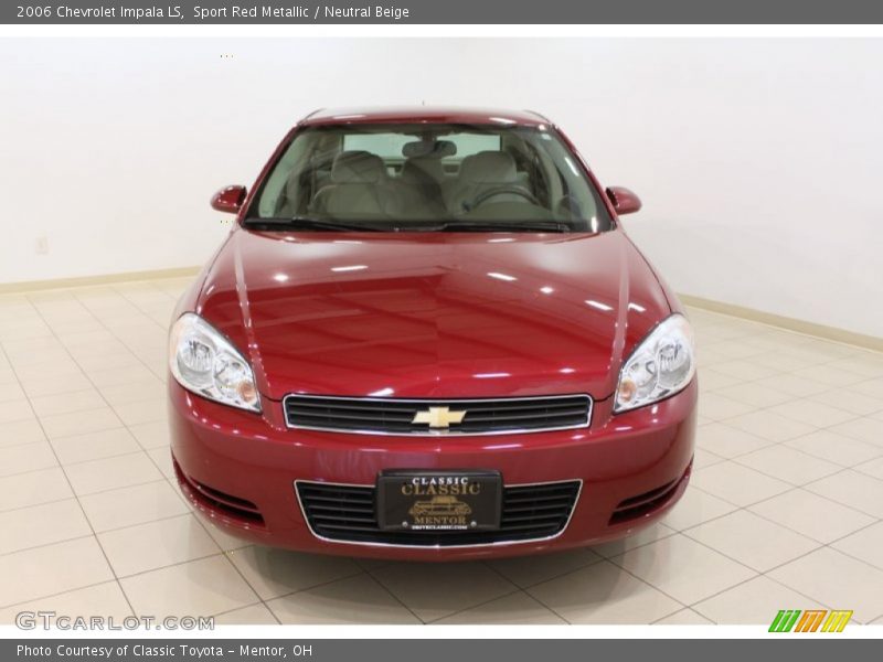 Sport Red Metallic / Neutral Beige 2006 Chevrolet Impala LS