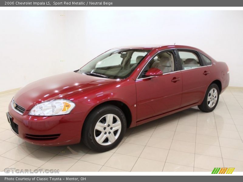 Sport Red Metallic / Neutral Beige 2006 Chevrolet Impala LS