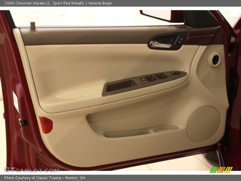 Sport Red Metallic / Neutral Beige 2006 Chevrolet Impala LS