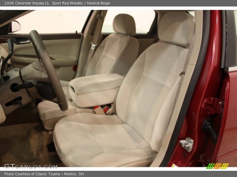 Sport Red Metallic / Neutral Beige 2006 Chevrolet Impala LS