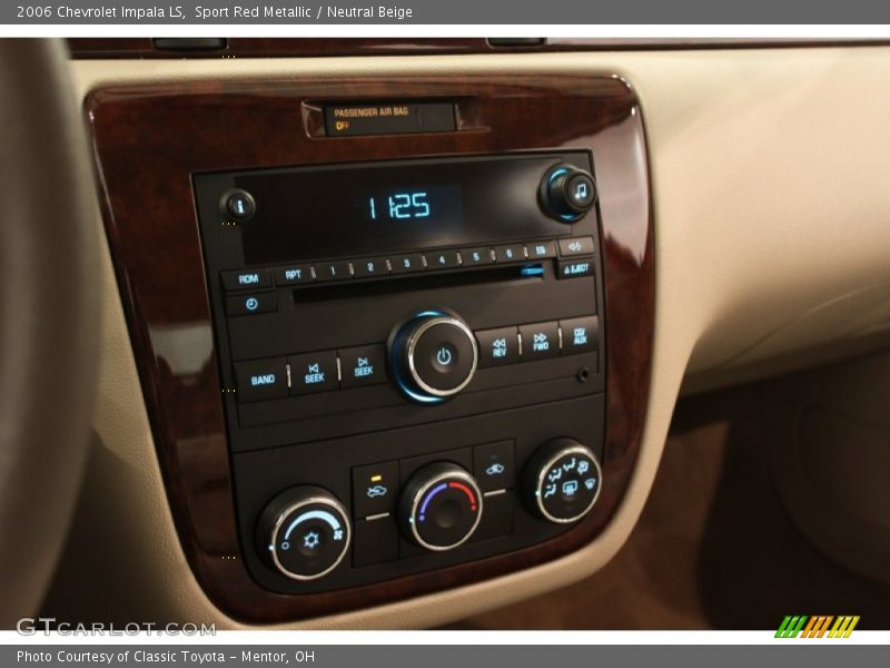 Sport Red Metallic / Neutral Beige 2006 Chevrolet Impala LS