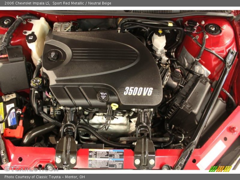 Sport Red Metallic / Neutral Beige 2006 Chevrolet Impala LS