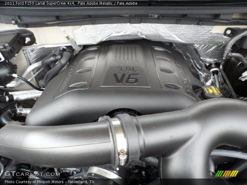  2011 F150 Lariat SuperCrew 4x4 Engine - 3.5 Liter GTDI EcoBoost Twin-Turbocharged DOHC 24-Valve VVT V6