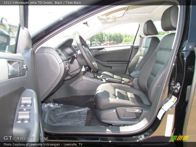 Black / Titan Black 2011 Volkswagen Jetta TDI Sedan
