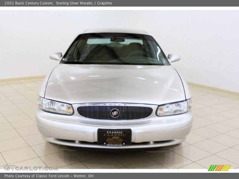Sterling Silver Metallic / Graphite 2001 Buick Century Custom