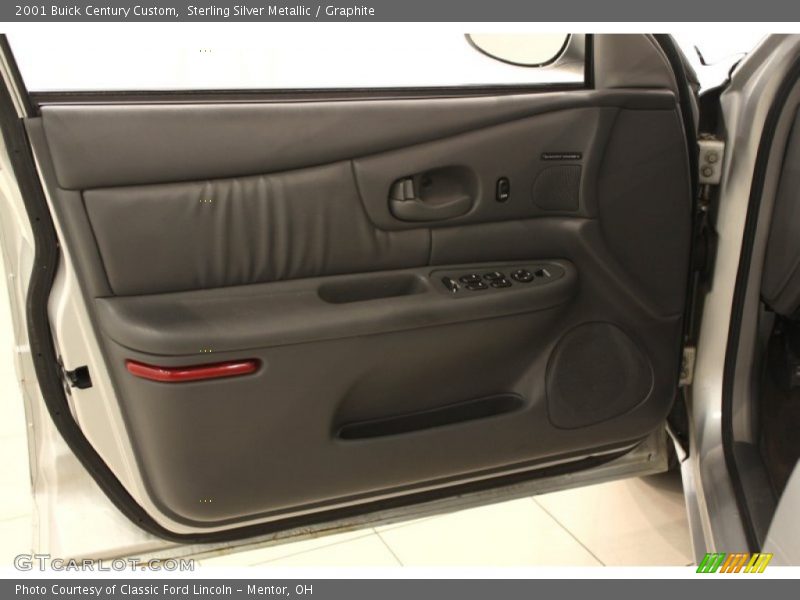 Sterling Silver Metallic / Graphite 2001 Buick Century Custom