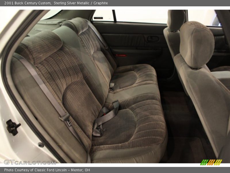 Sterling Silver Metallic / Graphite 2001 Buick Century Custom