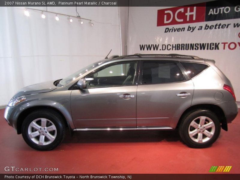 Platinum Pearl Matallic / Charcoal 2007 Nissan Murano SL AWD