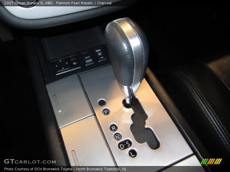 Platinum Pearl Matallic / Charcoal 2007 Nissan Murano SL AWD