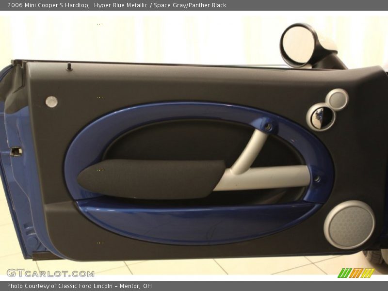 Hyper Blue Metallic / Space Gray/Panther Black 2006 Mini Cooper S Hardtop