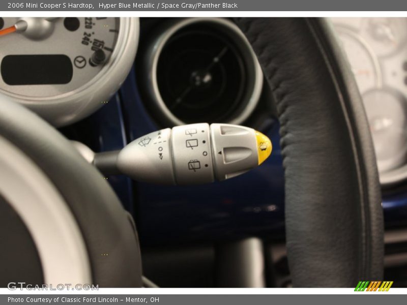 Hyper Blue Metallic / Space Gray/Panther Black 2006 Mini Cooper S Hardtop