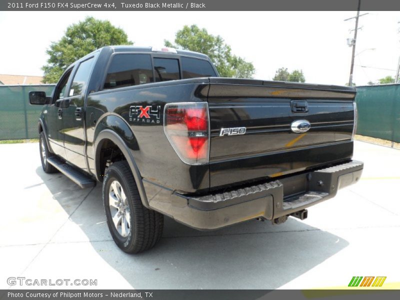 Tuxedo Black Metallic / Black 2011 Ford F150 FX4 SuperCrew 4x4