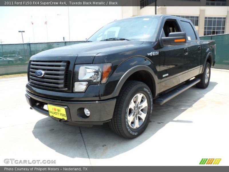 Tuxedo Black Metallic / Black 2011 Ford F150 FX4 SuperCrew 4x4
