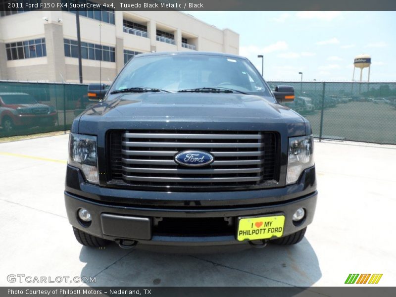 Tuxedo Black Metallic / Black 2011 Ford F150 FX4 SuperCrew 4x4