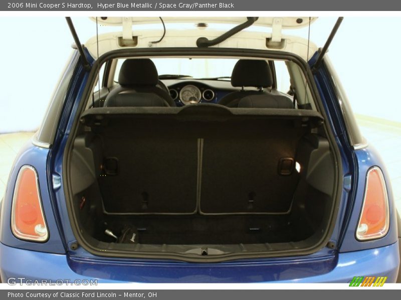Hyper Blue Metallic / Space Gray/Panther Black 2006 Mini Cooper S Hardtop