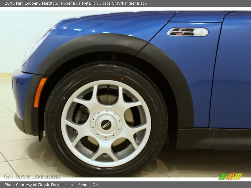 Hyper Blue Metallic / Space Gray/Panther Black 2006 Mini Cooper S Hardtop