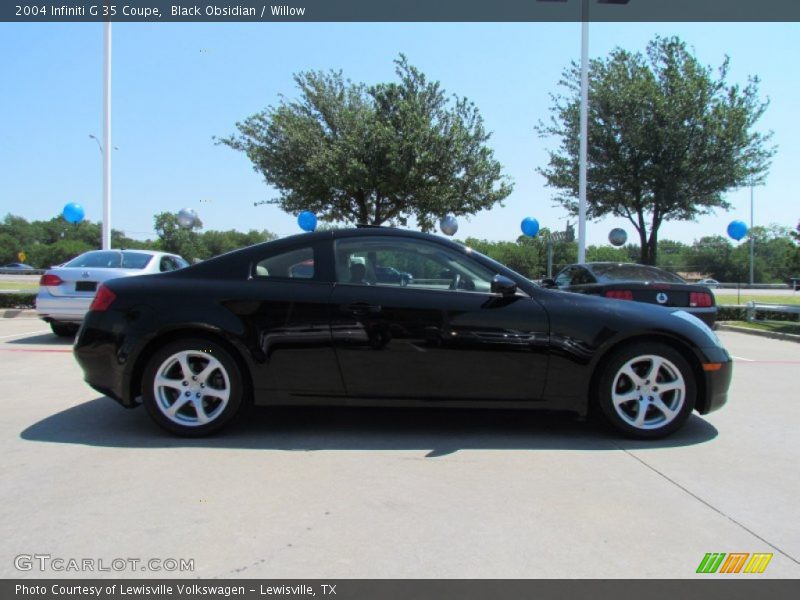 Black Obsidian / Willow 2004 Infiniti G 35 Coupe