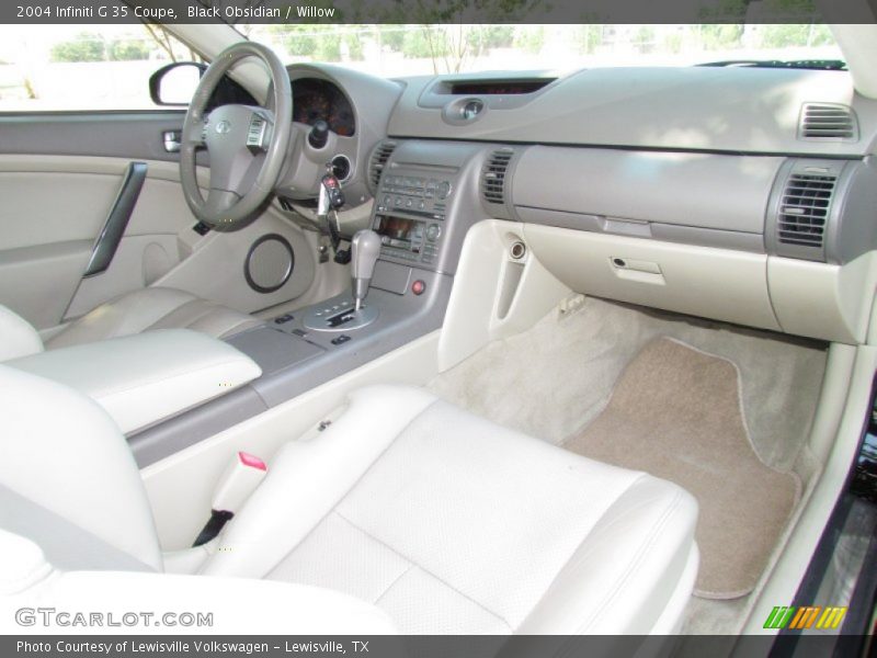 Black Obsidian / Willow 2004 Infiniti G 35 Coupe