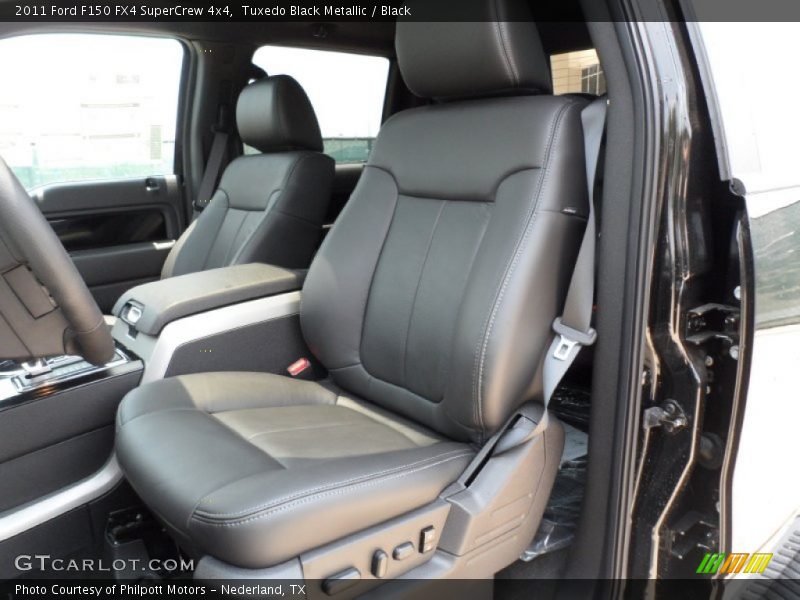  2011 F150 FX4 SuperCrew 4x4 Black Interior