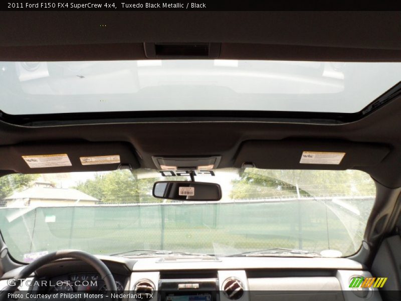 Tuxedo Black Metallic / Black 2011 Ford F150 FX4 SuperCrew 4x4