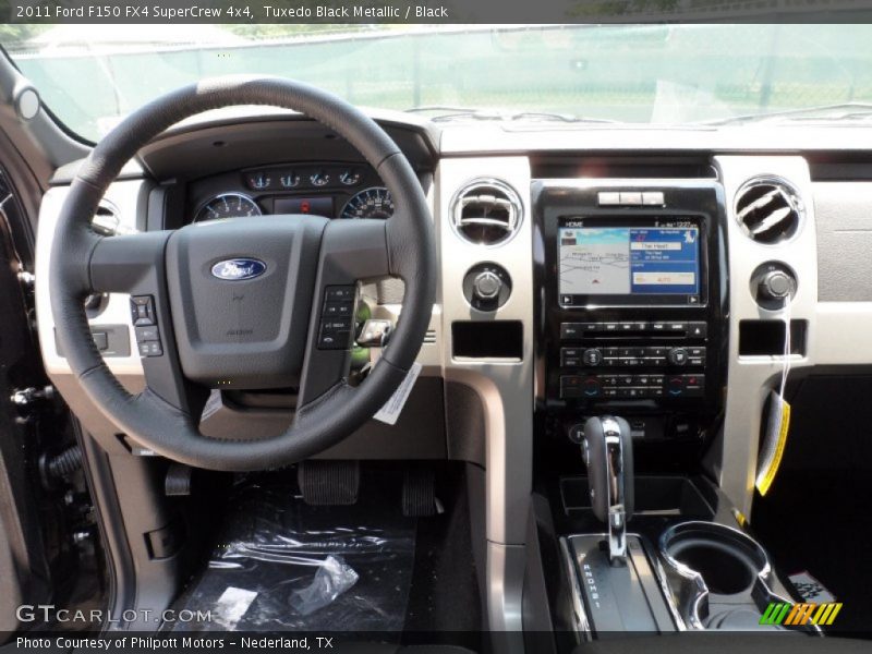 Tuxedo Black Metallic / Black 2011 Ford F150 FX4 SuperCrew 4x4