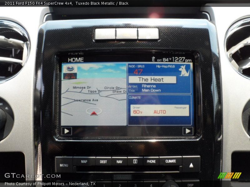 Tuxedo Black Metallic / Black 2011 Ford F150 FX4 SuperCrew 4x4
