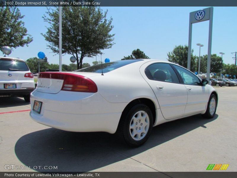 Stone White / Dark Slate Gray 2002 Dodge Intrepid SE
