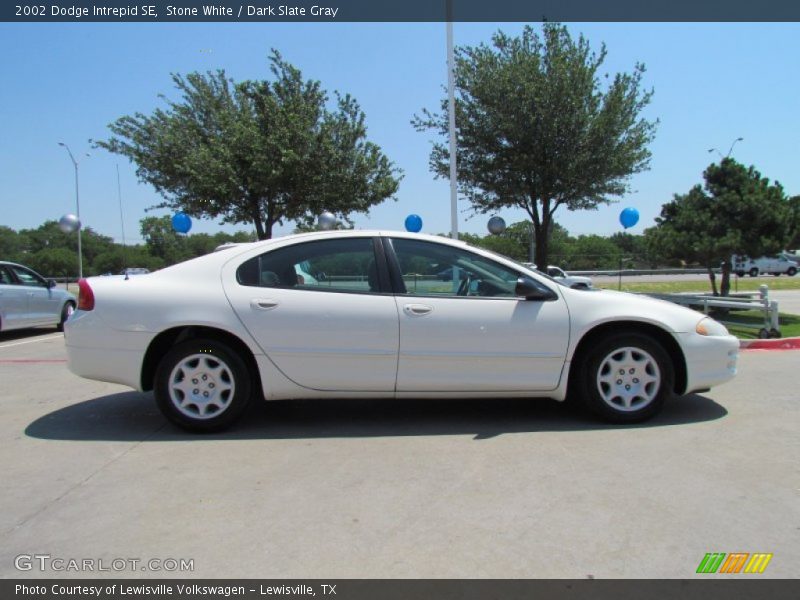 Stone White / Dark Slate Gray 2002 Dodge Intrepid SE