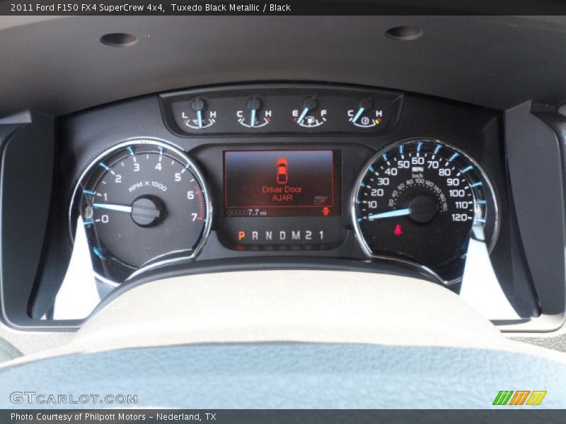 Tuxedo Black Metallic / Black 2011 Ford F150 FX4 SuperCrew 4x4