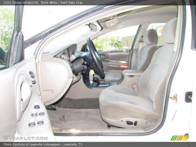 Stone White / Dark Slate Gray 2002 Dodge Intrepid SE