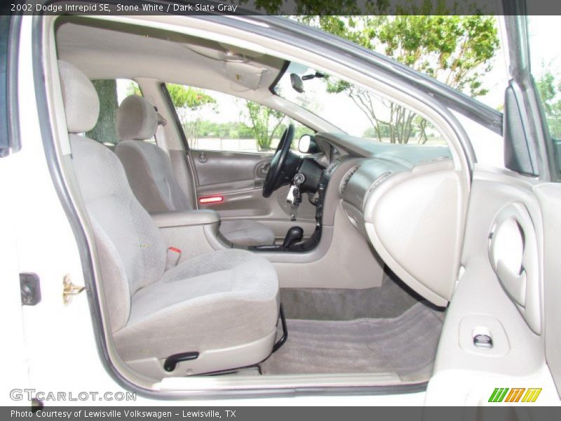 Stone White / Dark Slate Gray 2002 Dodge Intrepid SE