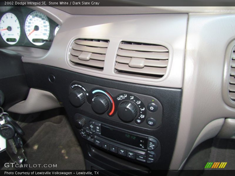Stone White / Dark Slate Gray 2002 Dodge Intrepid SE