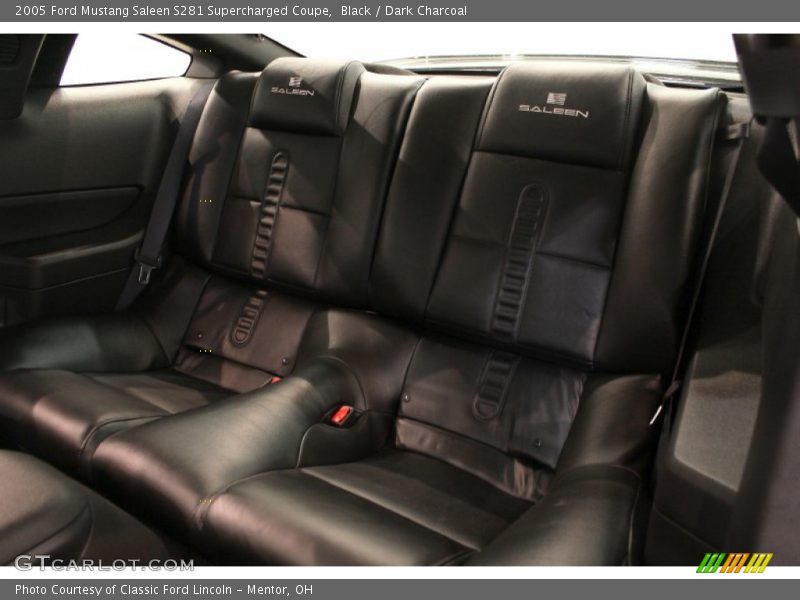  2005 Mustang Saleen S281 Supercharged Coupe Dark Charcoal Interior