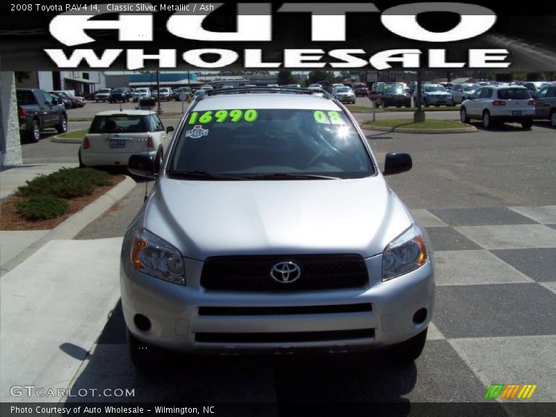 Classic Silver Metallic / Ash 2008 Toyota RAV4 I4