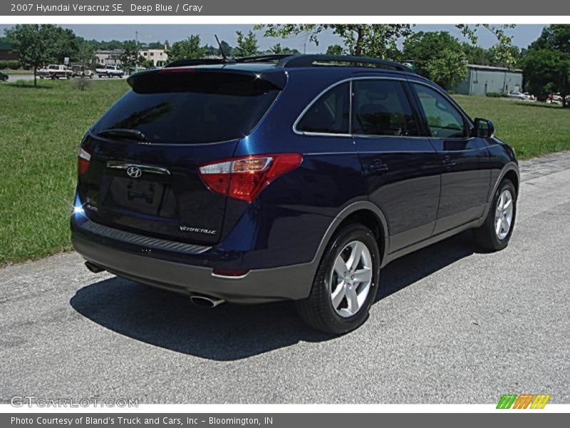 Deep Blue / Gray 2007 Hyundai Veracruz SE