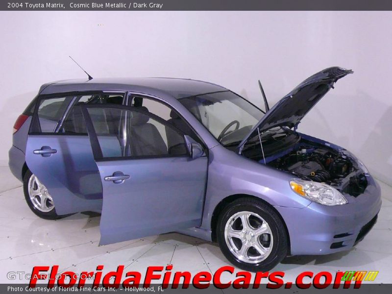 Cosmic Blue Metallic / Dark Gray 2004 Toyota Matrix