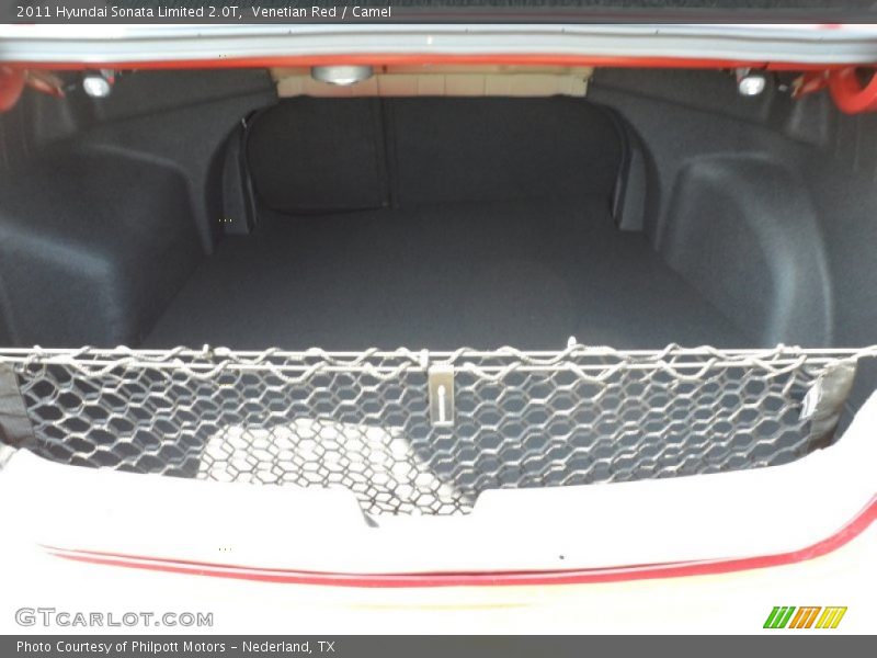 Venetian Red / Camel 2011 Hyundai Sonata Limited 2.0T