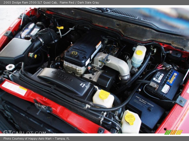  2003 Ram 2500 SLT Quad Cab Engine - 5.9 Liter OHV 24-Valve Cummins Turbo Diesel Inline 6 Cylinder