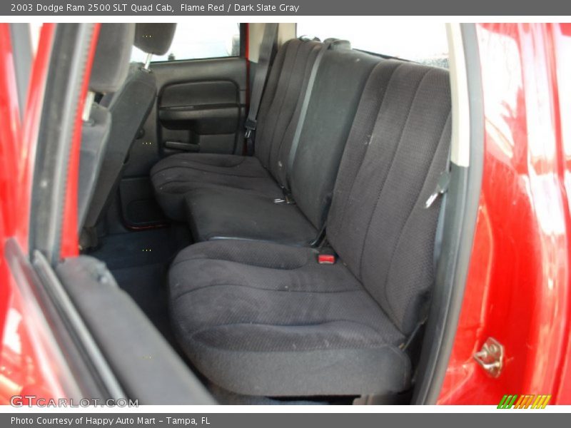 Flame Red / Dark Slate Gray 2003 Dodge Ram 2500 SLT Quad Cab